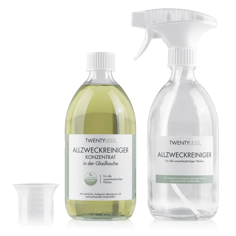 Allzweck Reinigungs-Set 2-tlg. TWENTYLESS 500ml Konzentrat inkl. Sprühflasche