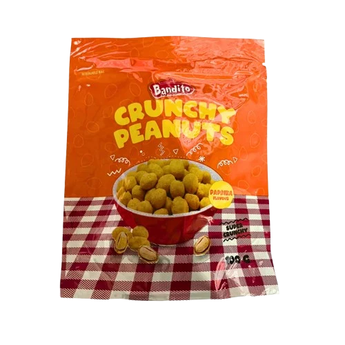 Crunchy Peanuts Paprika Flavour 100g