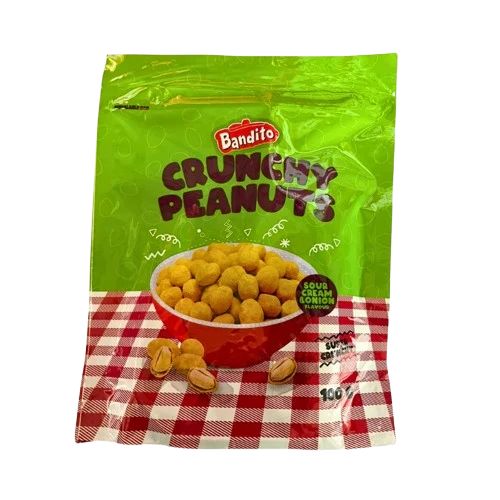 Crunchy Peanuts Sour Cream & Onion Flavour 100g