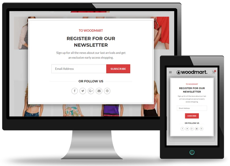 Newsletter Pop Up Design – 1 Design With 1 Revision