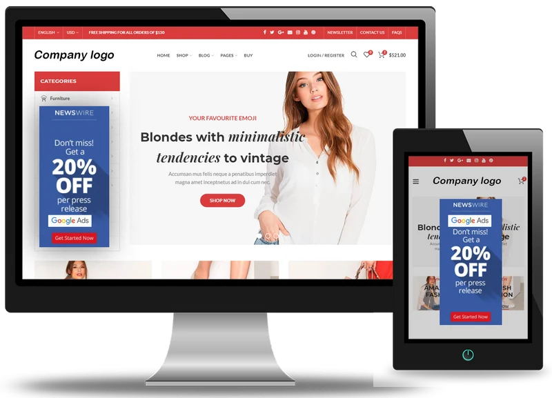 Google Display Ad Banner Design