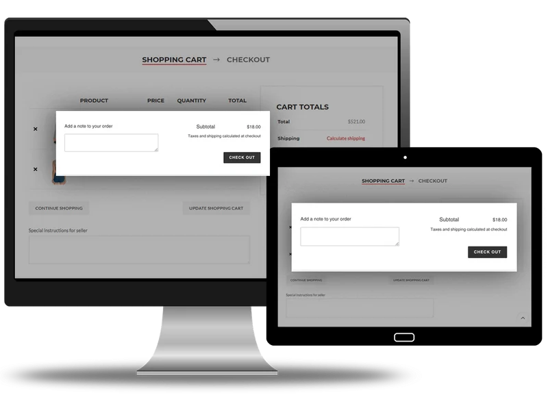 Customer Notes Adding On Cart Page
