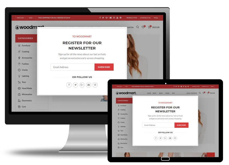 Custom Newsletter Signup