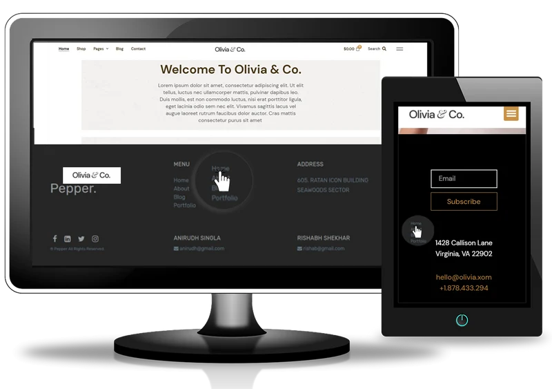 Additional Link Lists in Footer
