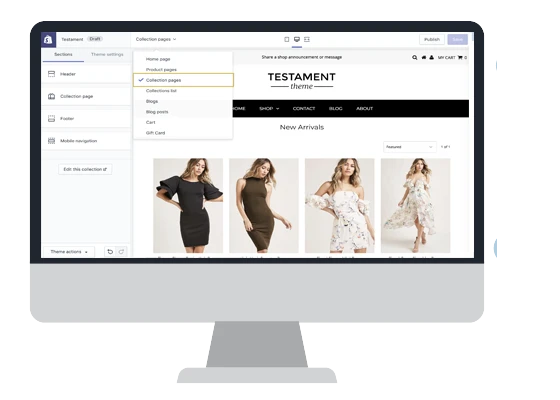 Add Subcategories/Sub Collections in Shopify