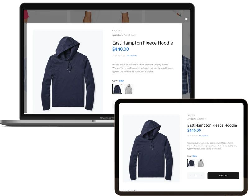 Add Quick View Option in Shopify