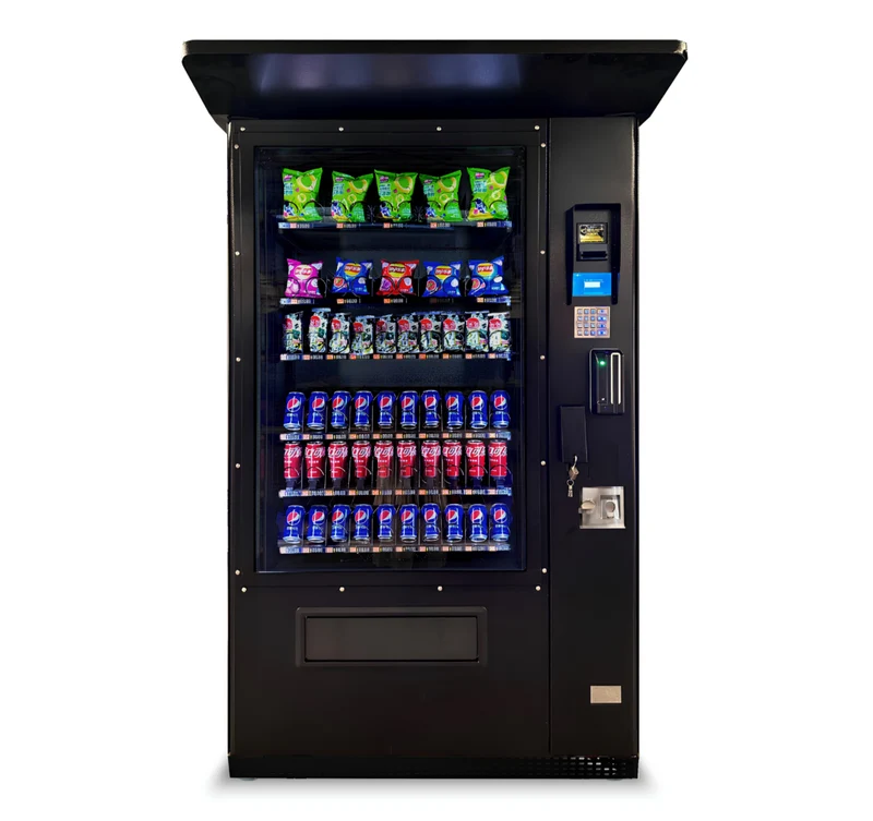 DAF-Pfynwald-Snackautomat (Outdoorvending, Soft-Lift System) 360+