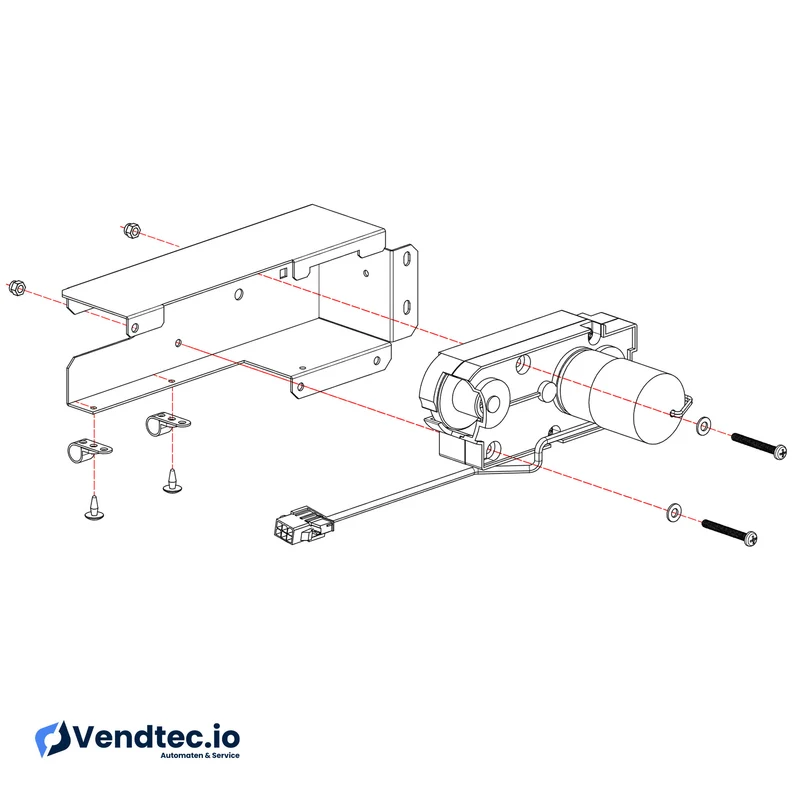 Y-Motor Lift Y-Achse G-Drink für Sanden Vendo G-Drink - 145189/2
